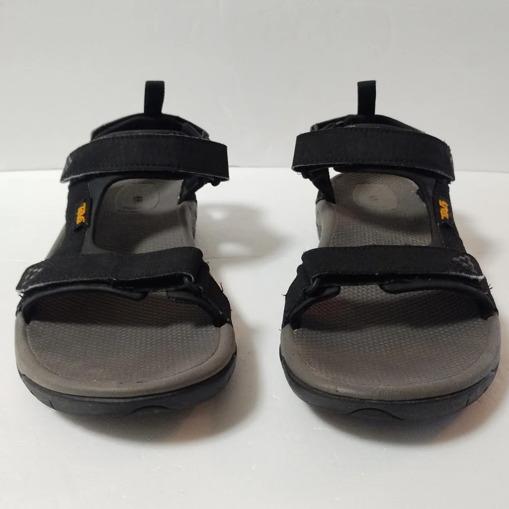 Teva Meacham Trail  Black Slingback Hiking Sandals Men’s Size 8